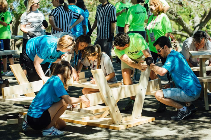 volunteers